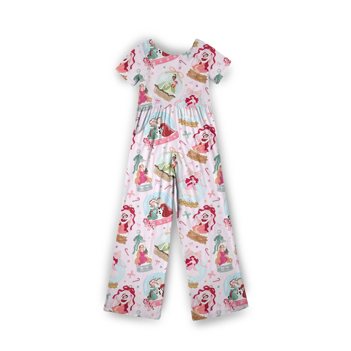Enchanted Christmas Globes Jumpsuit **PreOrder**