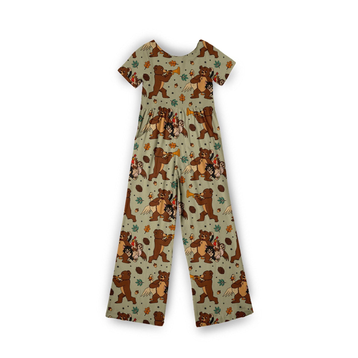 In The Heart Of The Woods Medically Adaptable Jumpsuit *RTS*