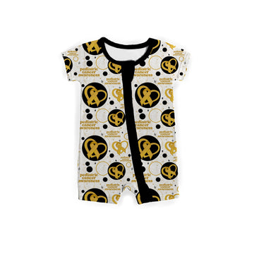 Pediatric Cancer Awareness Zipper Shortie **PreOrder**