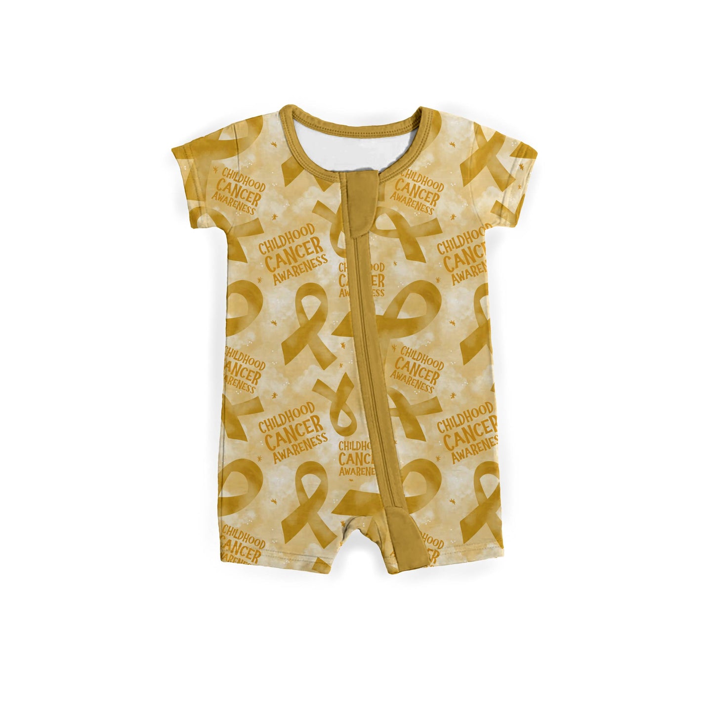 Childhood Cancer Awareness Zipper Shortie **PreOrder**