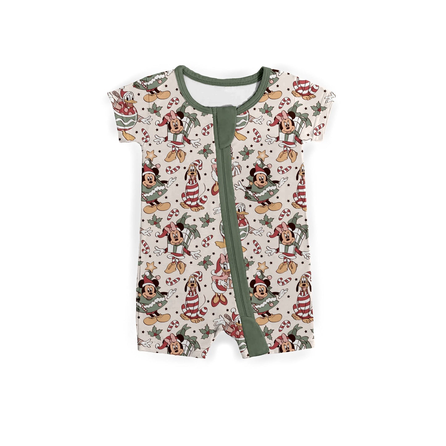Holly Jolly Friends Zipper Shortie **PreOrder**