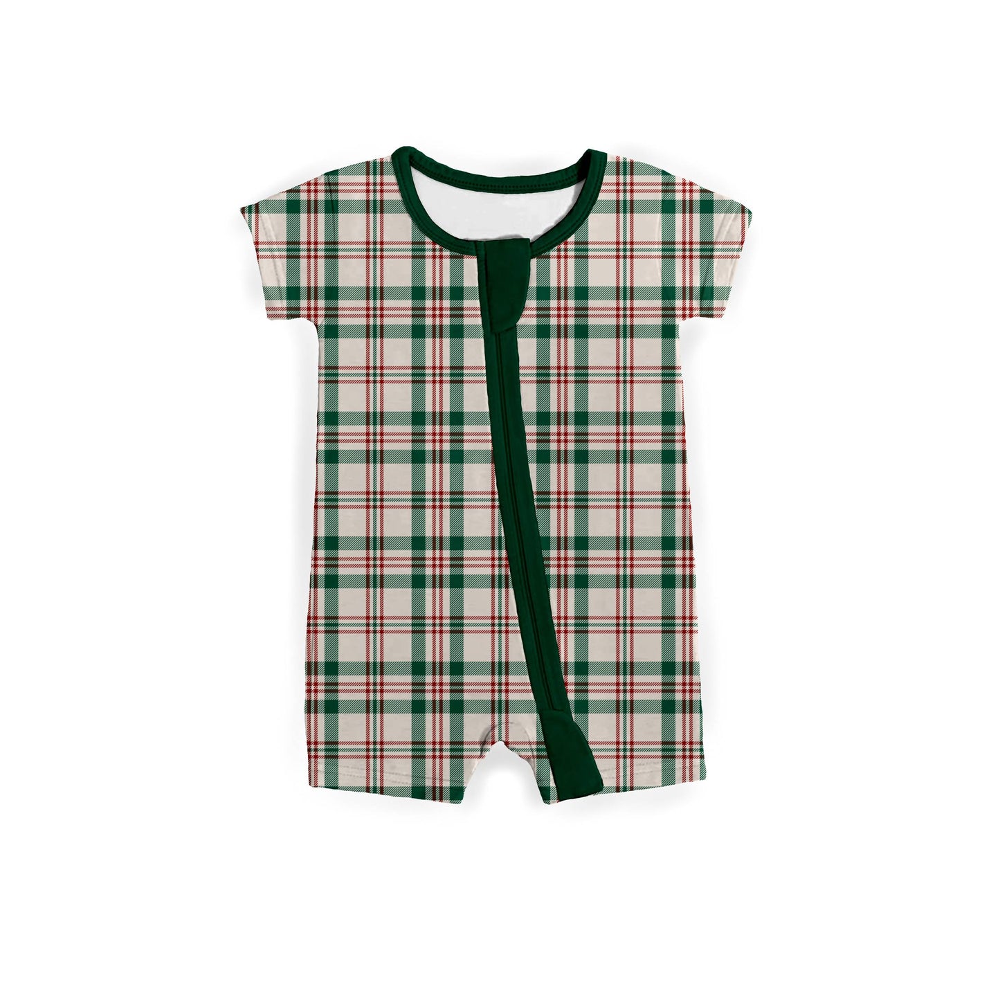 Wrapped in Plaid Zipper Shortie **PreOrder**