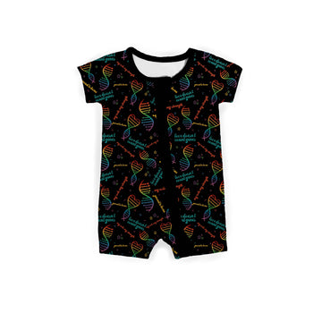 Genetic Disorder Awareness Zipper Shortie **PreOrder**