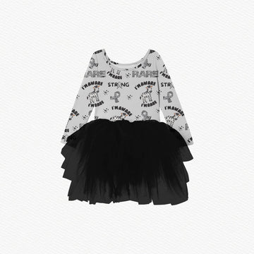 I'm Aware I'm Rare Youth Tutu Dress **PreOrder**