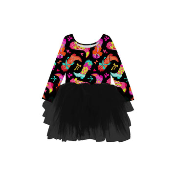 Neon Cowgirl Youth Tutu Dress **PreOrder**