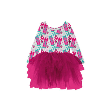 Berry Boost Youth Tutu Dress **PreOrder**