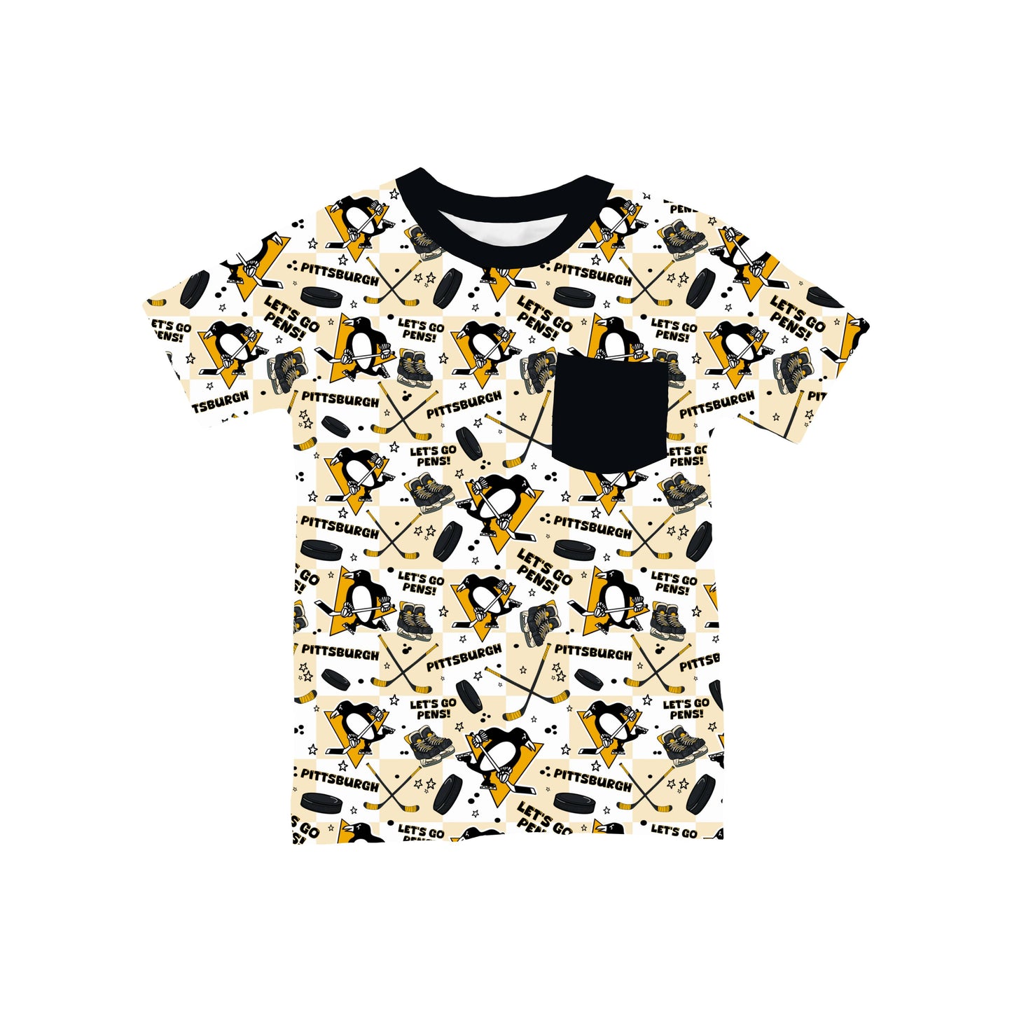Pittsburgh Hockey Pocket T-Shirt *RTS*