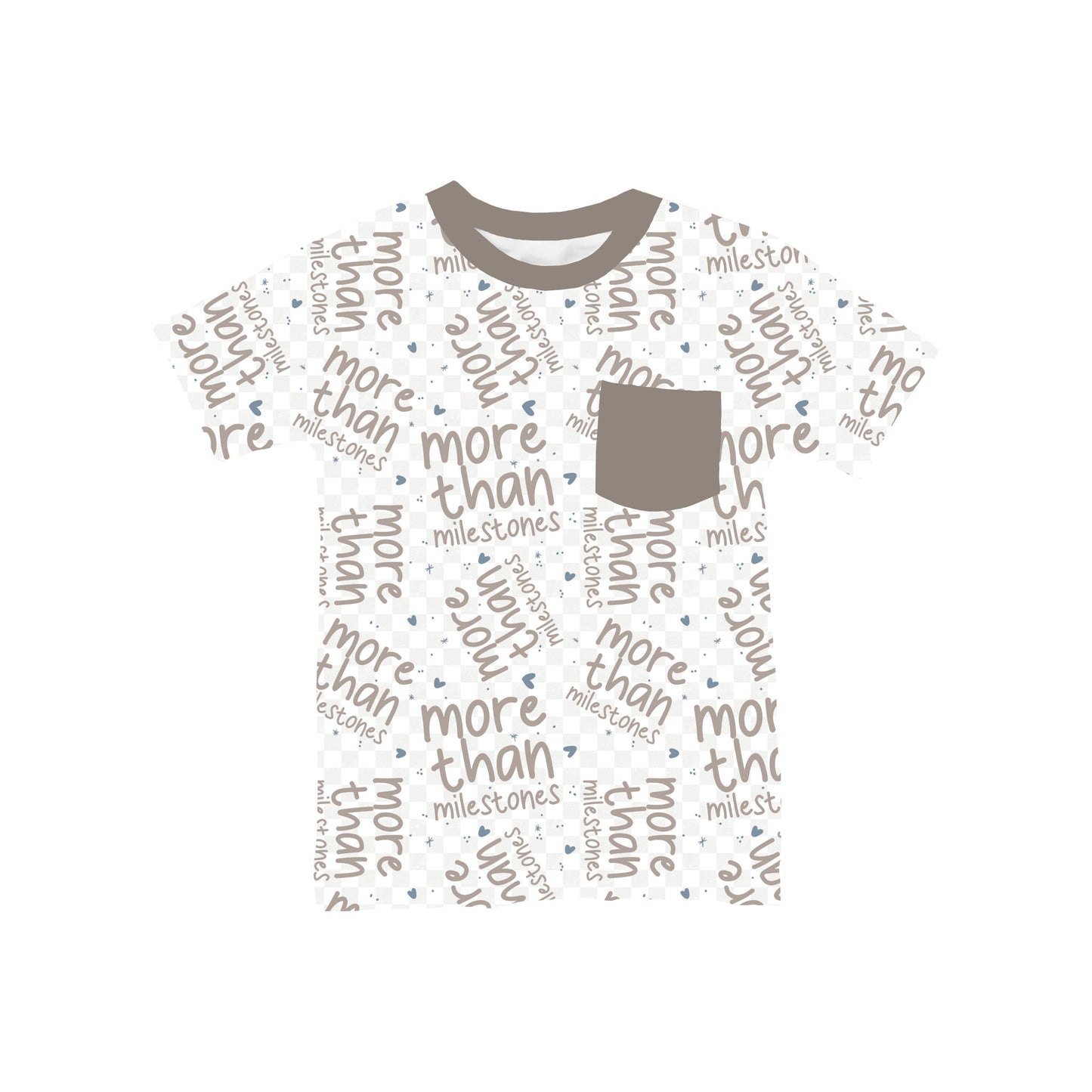 More Than Milestones Pocket T-Shirt *RTS*