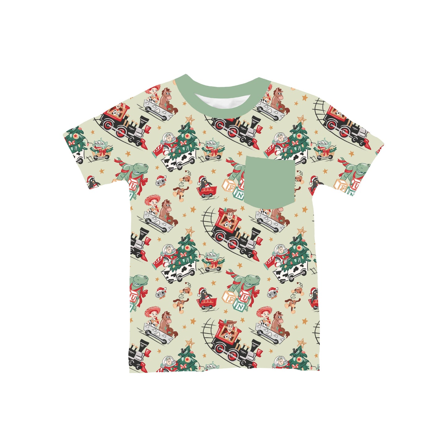 Toybox Tidings Pocket T-Shirt **PreOrder**