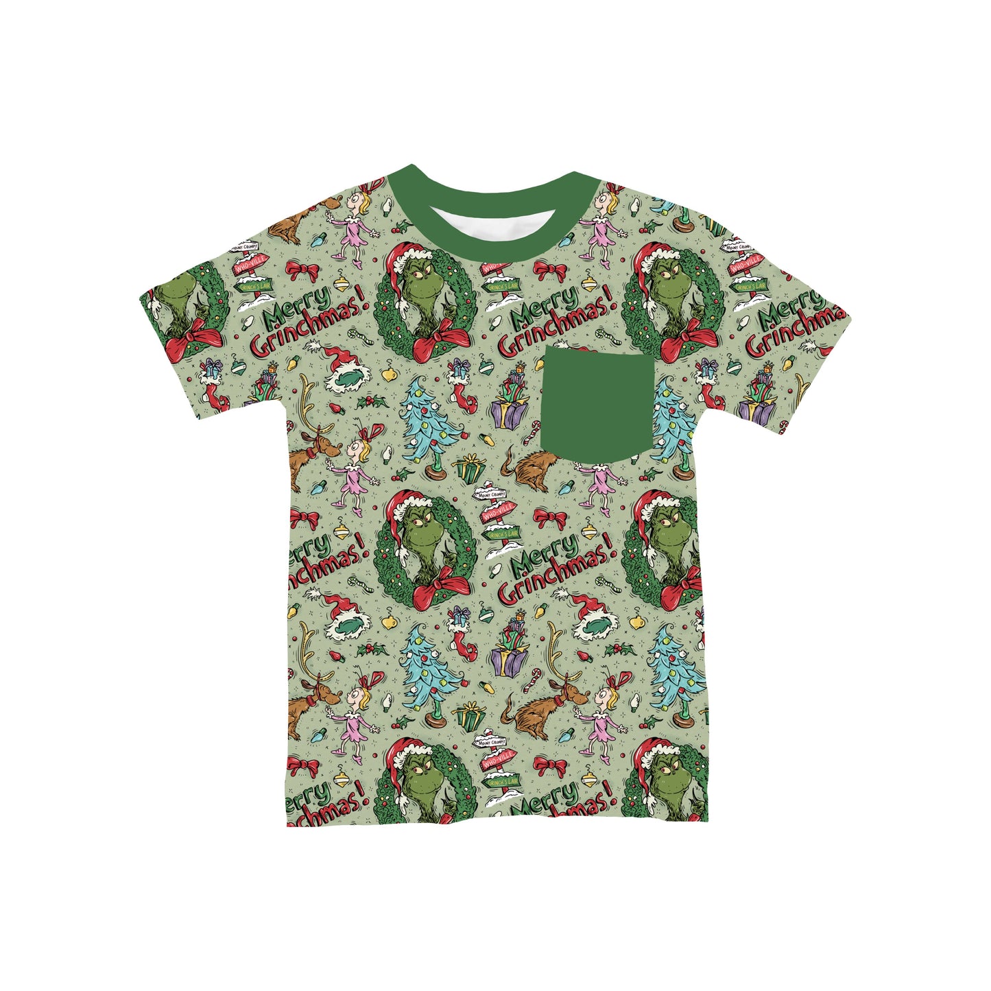 Merry Mischief Maker Pocket T-Shirt **PreOrder**