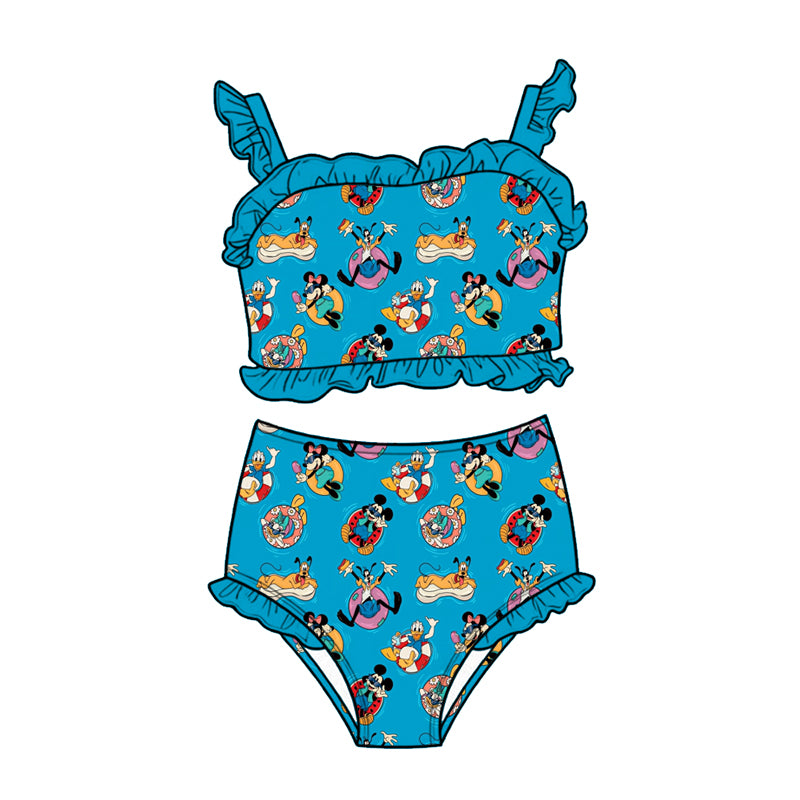 Pool Day Pals 2-piece High-Waisted Swimwear *RTS*