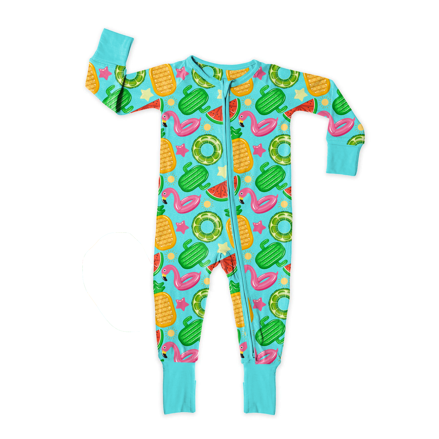 Poolside Paradise Zipper Sleeper *RTS*