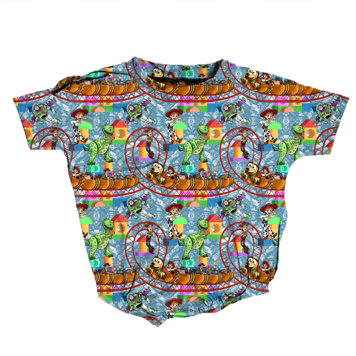 To Infinity & Dash Medically Adaptable Romper *RTS*