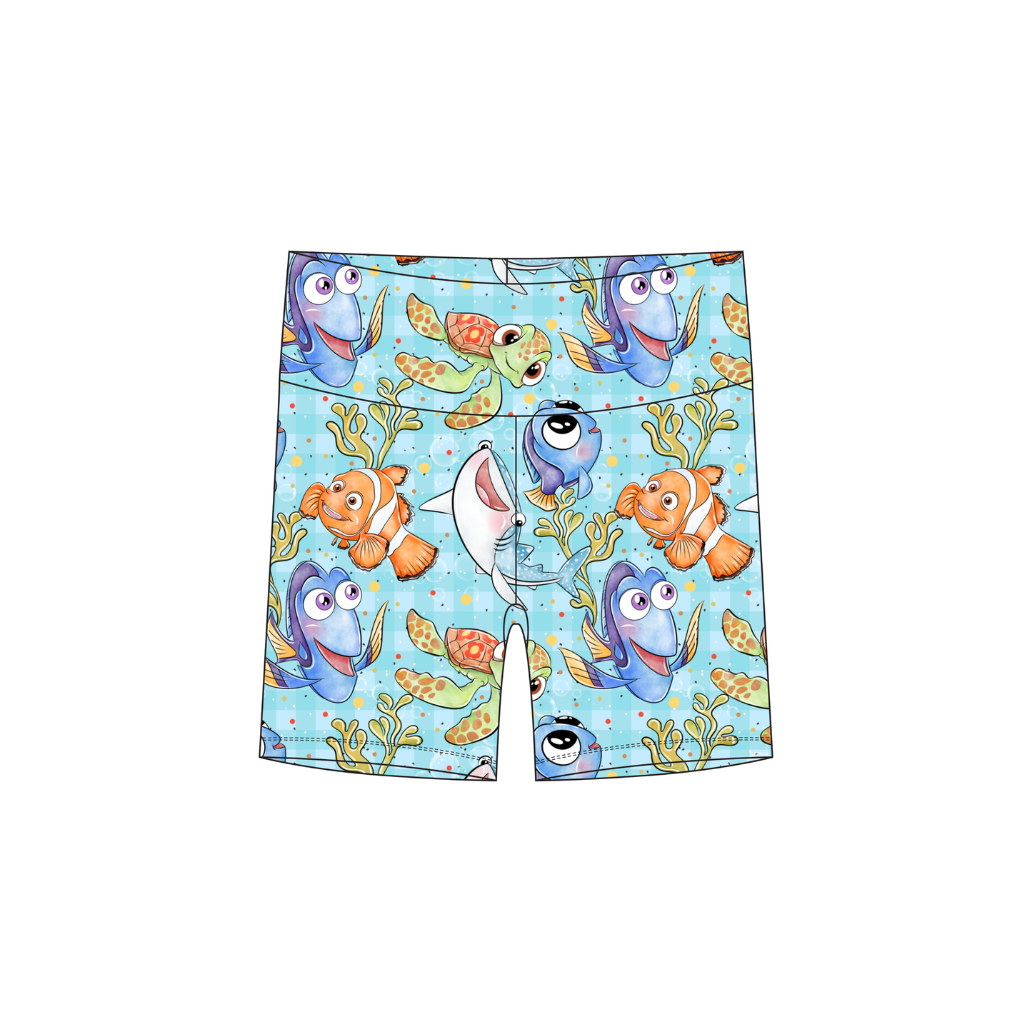 Coral Reef Youth Biker Shorts *RTS*