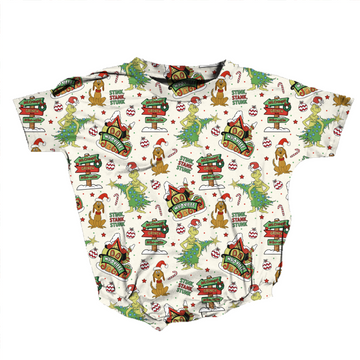 Wholiday Cheer Romper **Preorder**