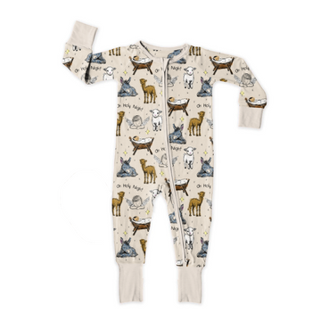 Oh Holy Night Zipper Sleeper **PreOrder**