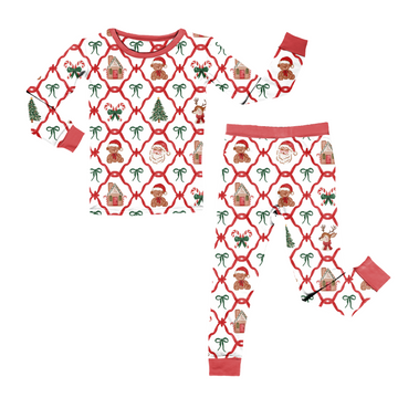 Holly Jolly Christmas Youth Pant Set **PreOrder**