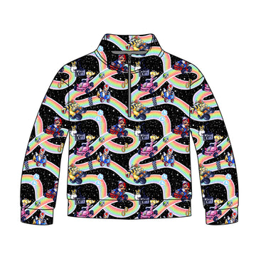 Rainbow Road Quarter Zip-Up **PreOrder**