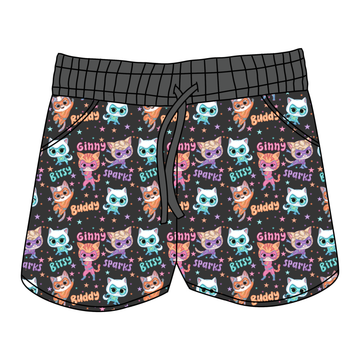 Purrfect Heros Women's Shorts **PreOrder**