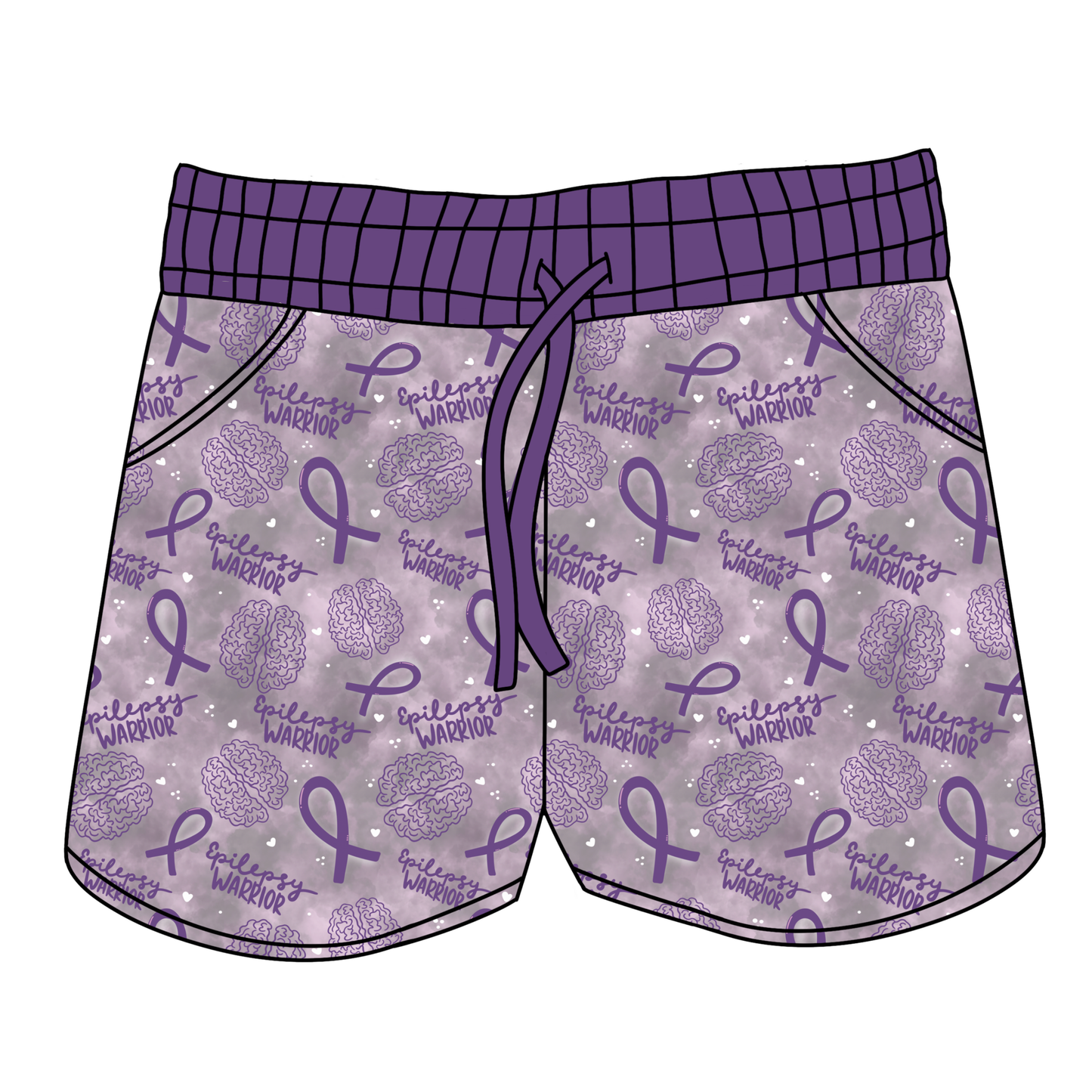 Epilepsy Warrior Women's Shorts *RTS*