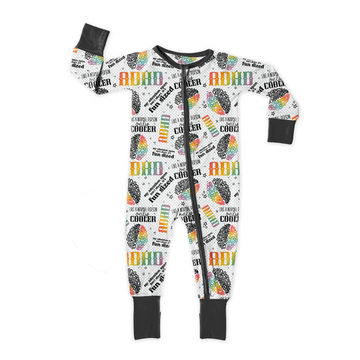 ADHD Awareness Zipper Sleeper **PreOrder**