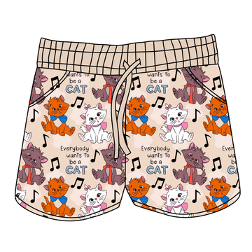 Purrfectly Paris Women's Shorts **PreOrder**