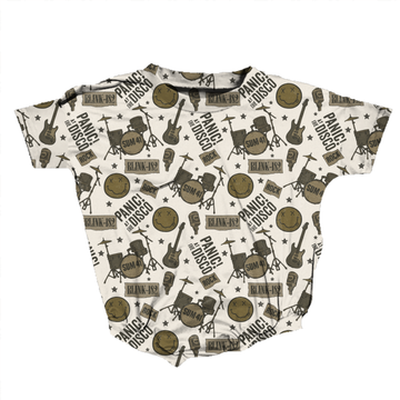Pop Punk Rebellion Romper **Preorder**