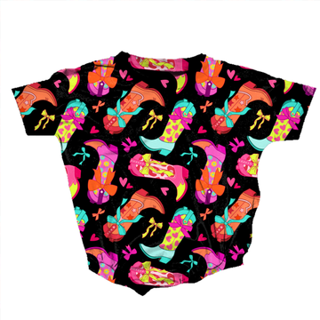 Neon Cowgirl Romper **Preorder**