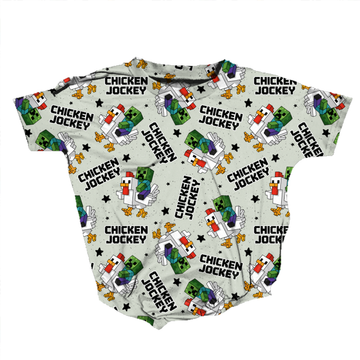 Jockey In The Coop Romper **Preorder**