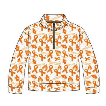 Autoinflammatory Disease Awareness Quarter Zip-Up **PreOrder**