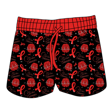 Stroke Awareness Women's Shorts **PreOrder**