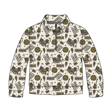 Pop Punk Rebellion Quarter Zip-Up **PreOrder**