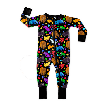 Colorful Craziness Zipper Sleeper **PreOrder**