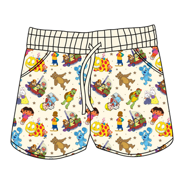 Cartoon Crew Women's Shorts **PreOrder**