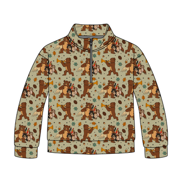 In The Heart Of The Woods Quarter Zip-Up **PreOrder**