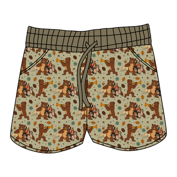 In The Heart Of The Woods Women's Shorts **PreOrder**
