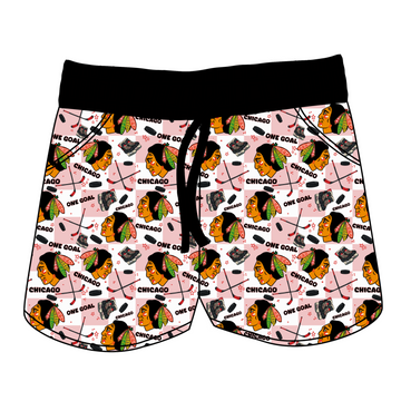 Chicago Hockey Women's Shorts **PreOrder**