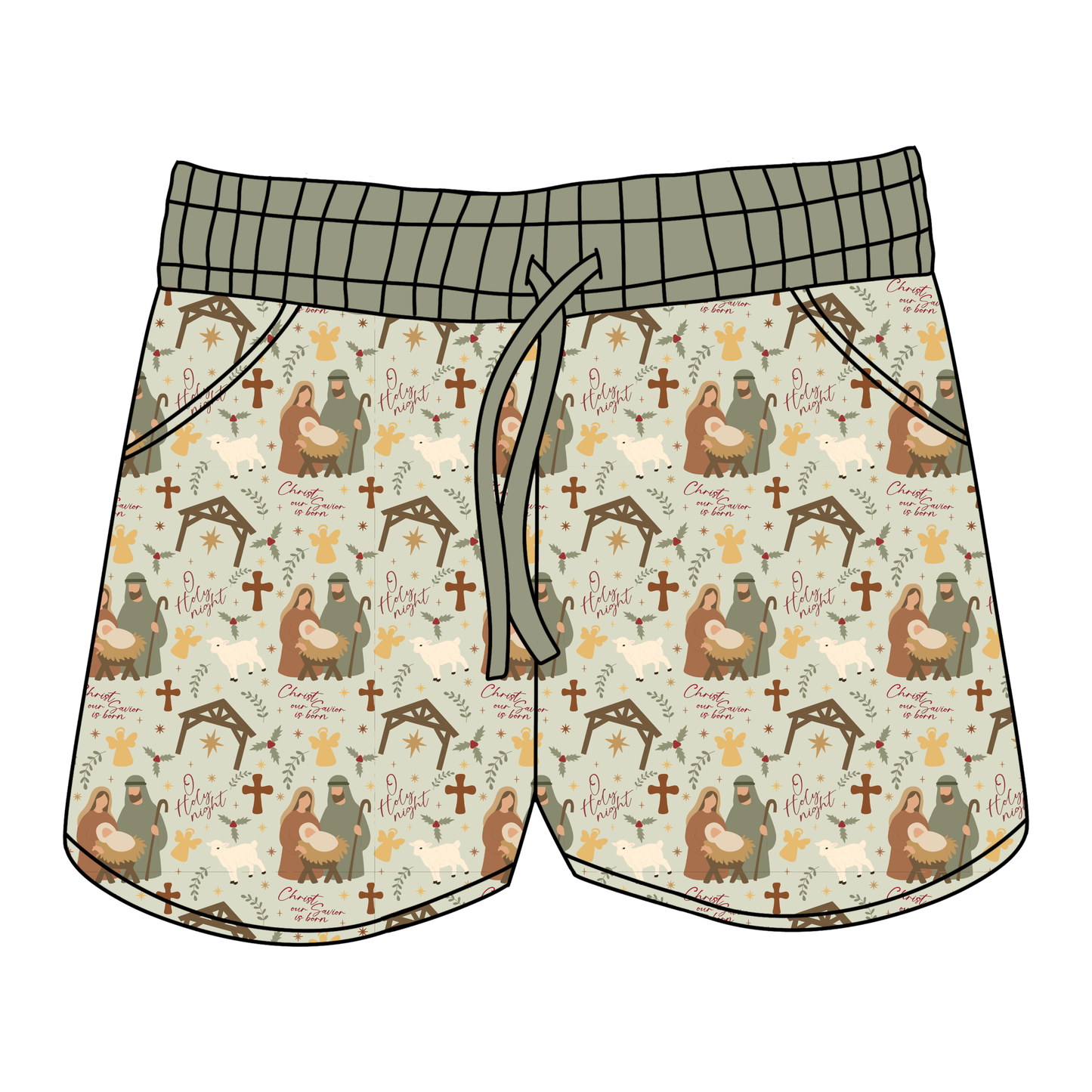 Oh Holy Night Women's Shorts **PreOrder**