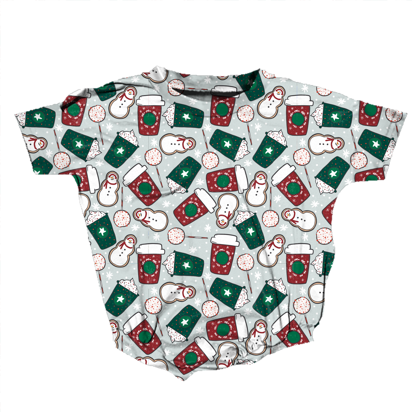 Merry & Bright Brews Romper **Preorder**