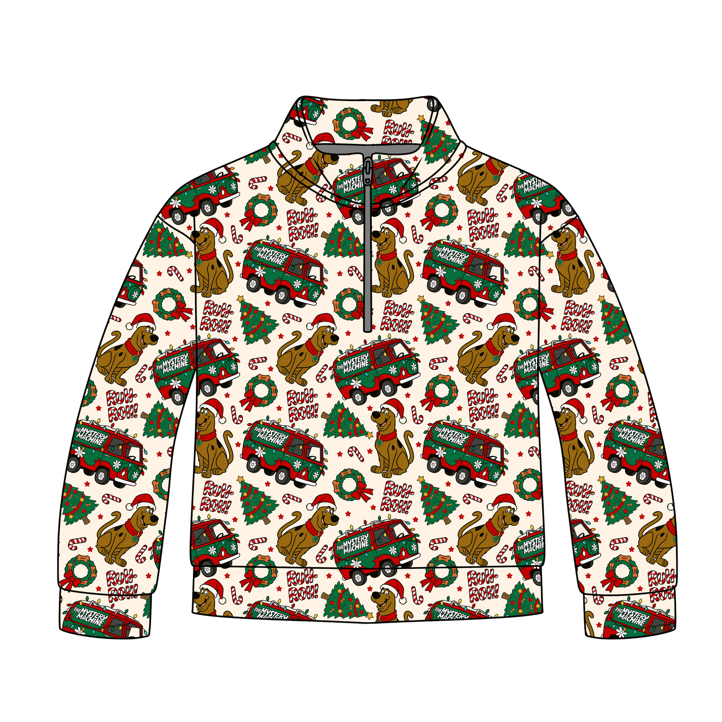 Merry Mystery Solvers Quarter Zip-Up **PreOrder**
