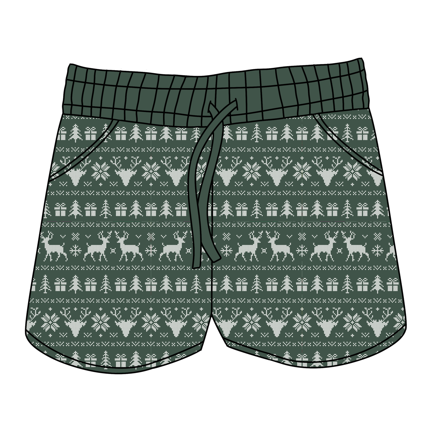 Winter Knit Wishes Women's Shorts **PreOrder**