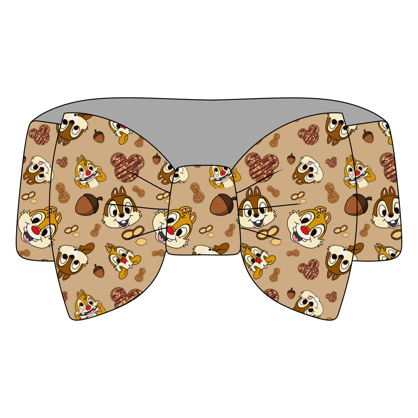 Nutty Adventures Bamboo Bow Headband *RTS*