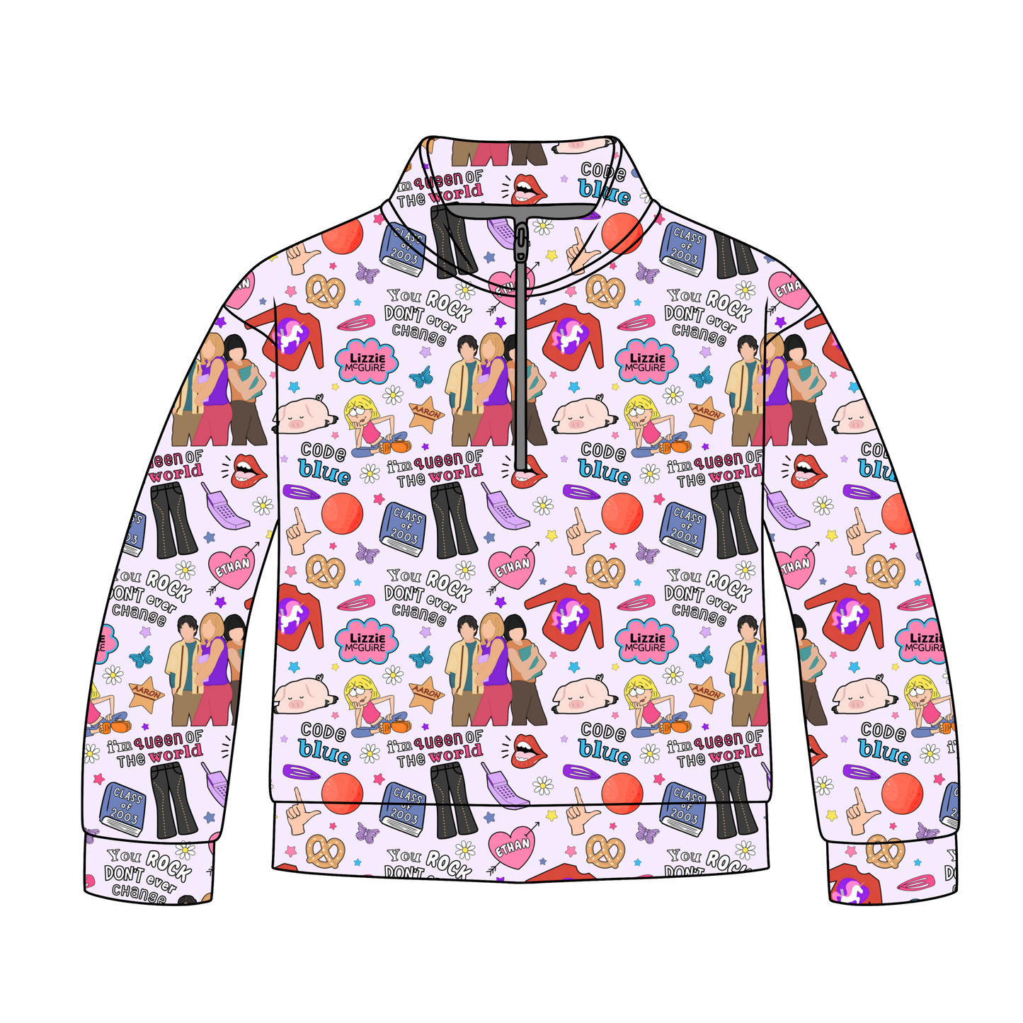 Middle School Magic Quarter Zip-Up *RTS*
