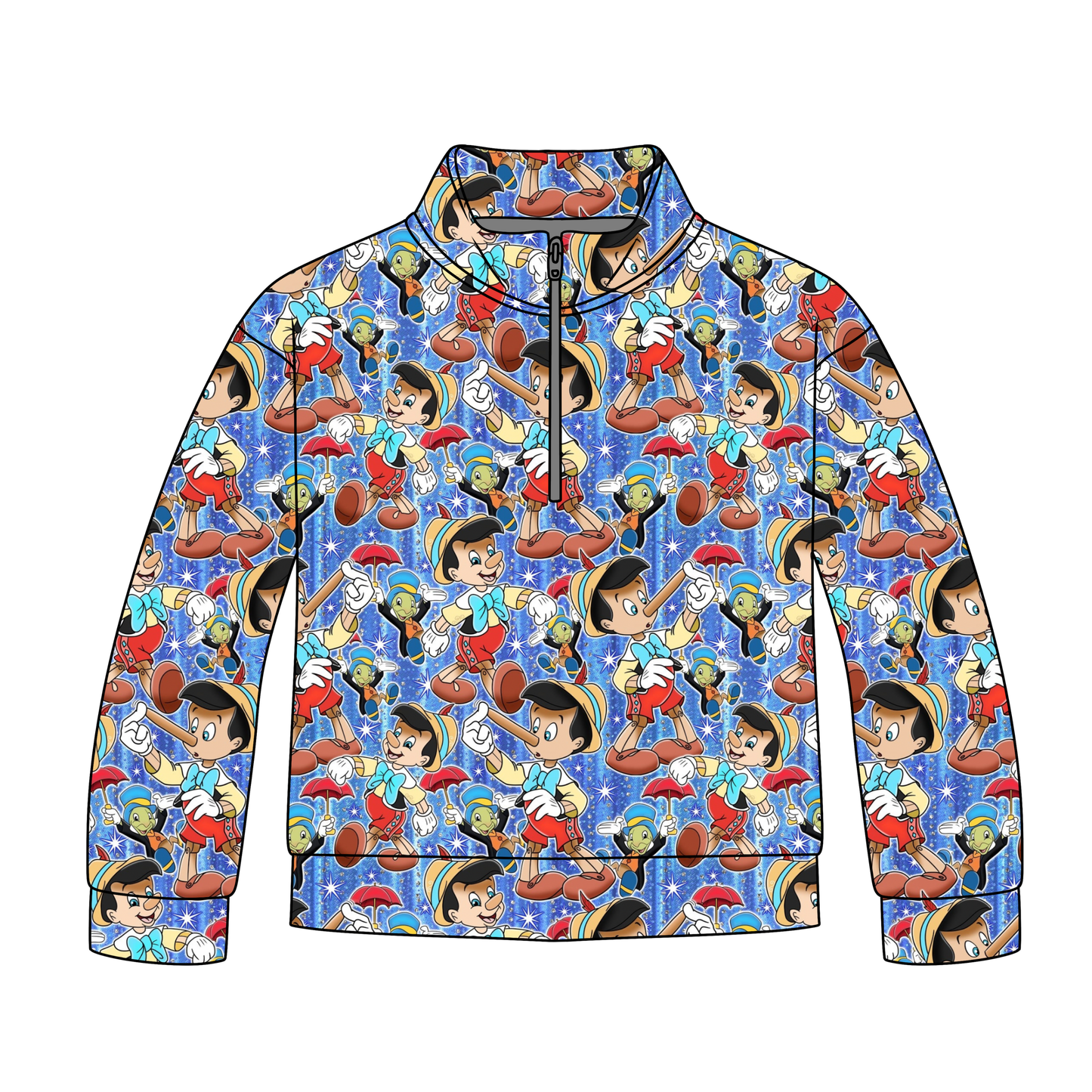 A Real Boy Quarter Zip-Up *RTS*