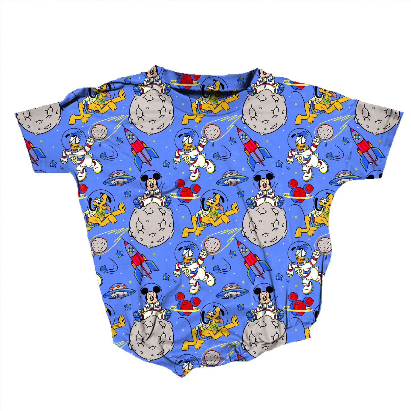 Galaxy Mouse Adventures Romper *RTS*