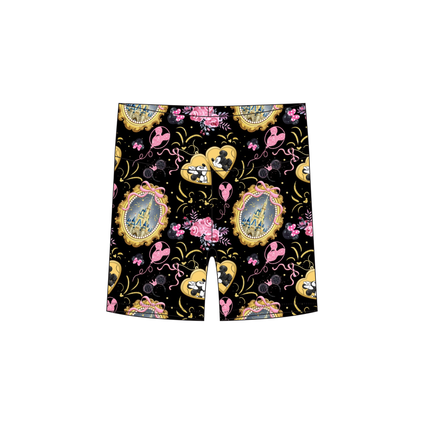 Magical Mouse Locket Biker Shorts *RTS*