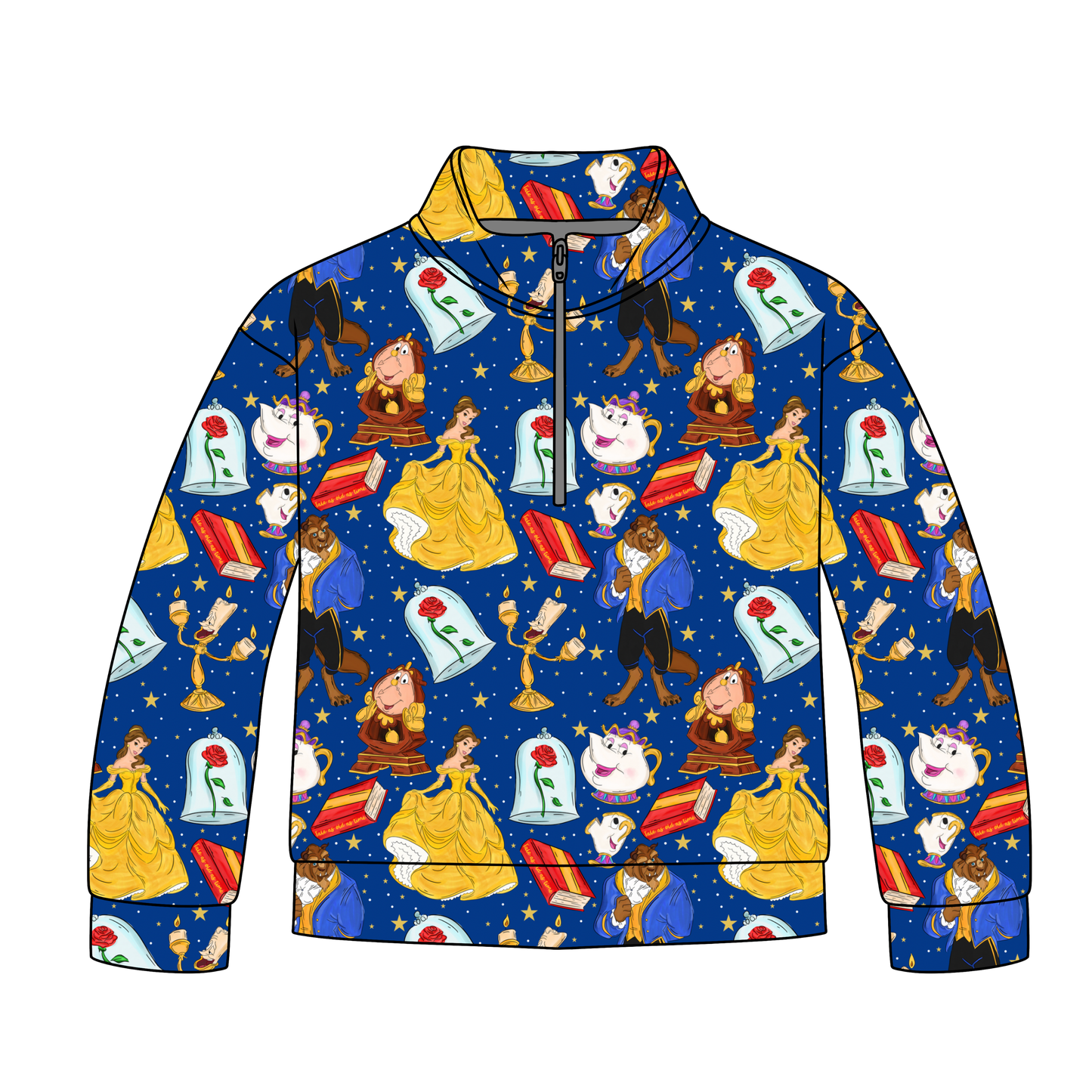 Belle of the Ball Quarter Zip-Up *RTS*