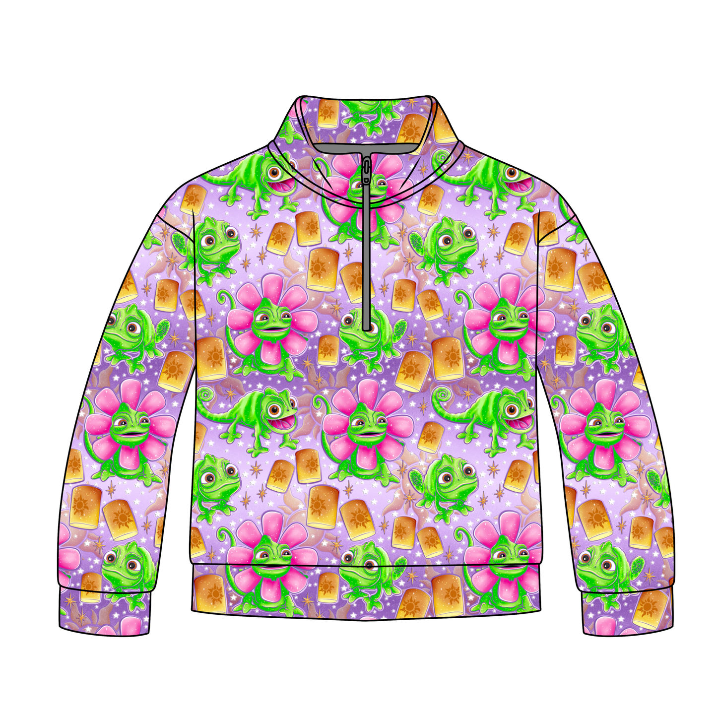 Chameleon Cutie Quarter Zip-Up *RTS*