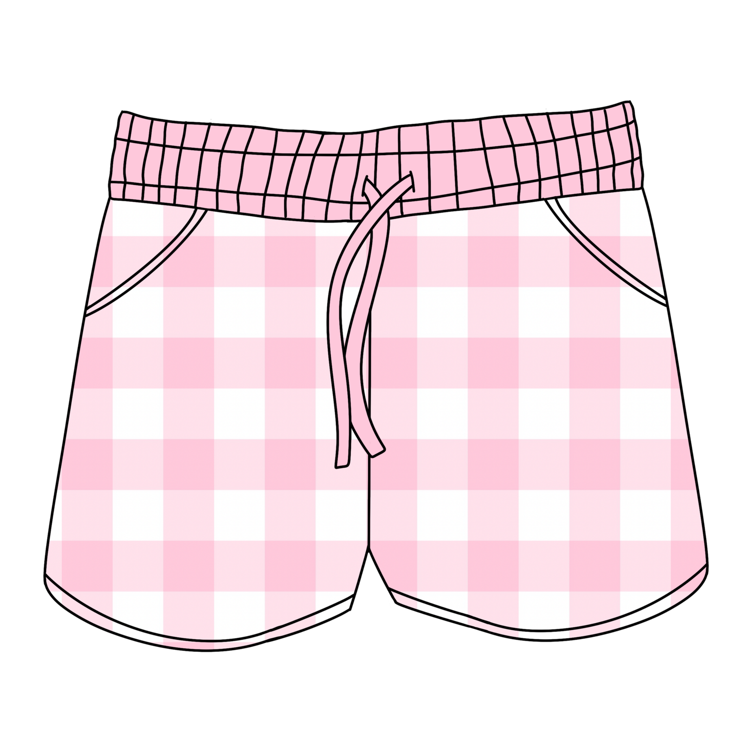 Gorgeous Gingham Women's Shorts *RTS*