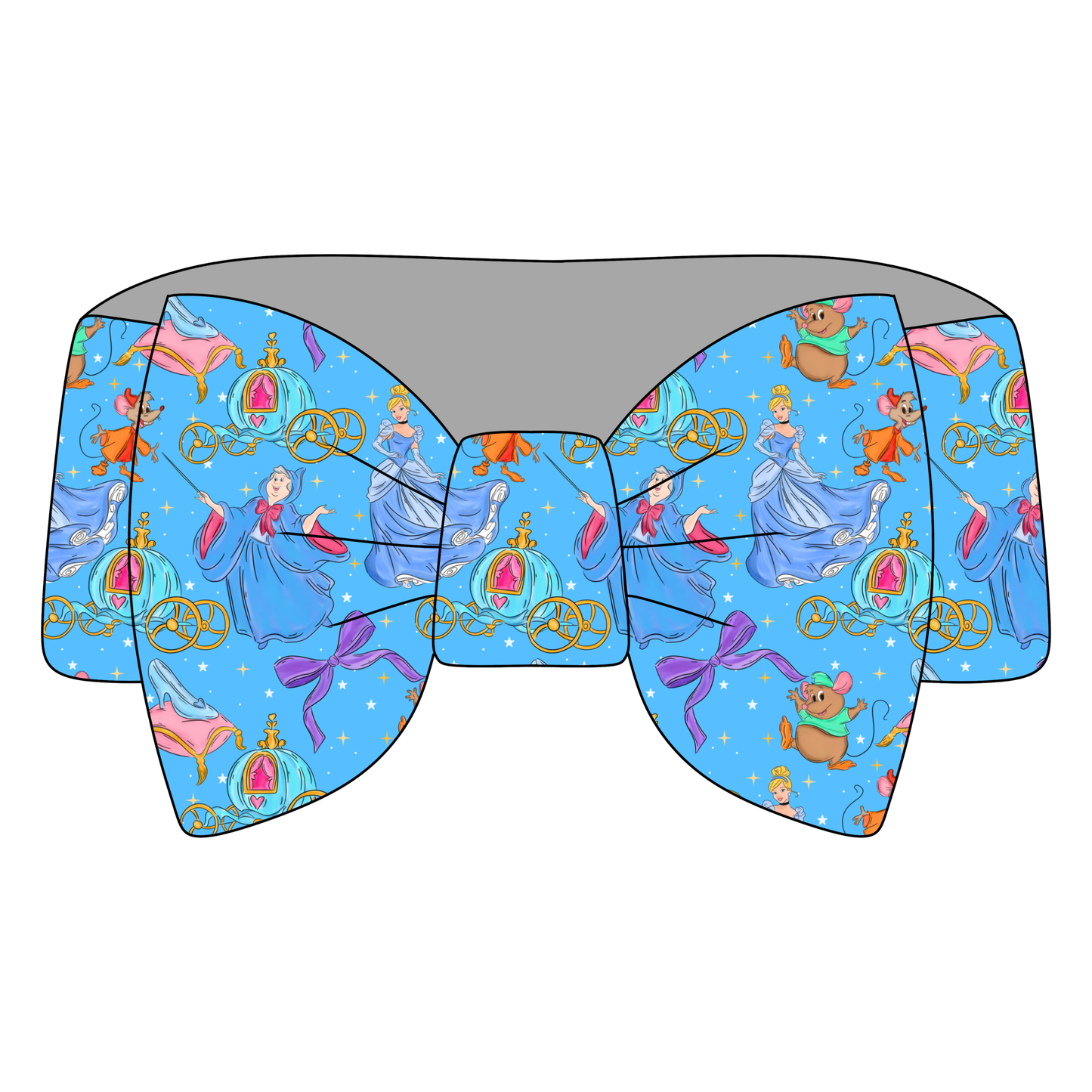 Fairy Godmother Glow Bamboo Bow Headband *RTS*